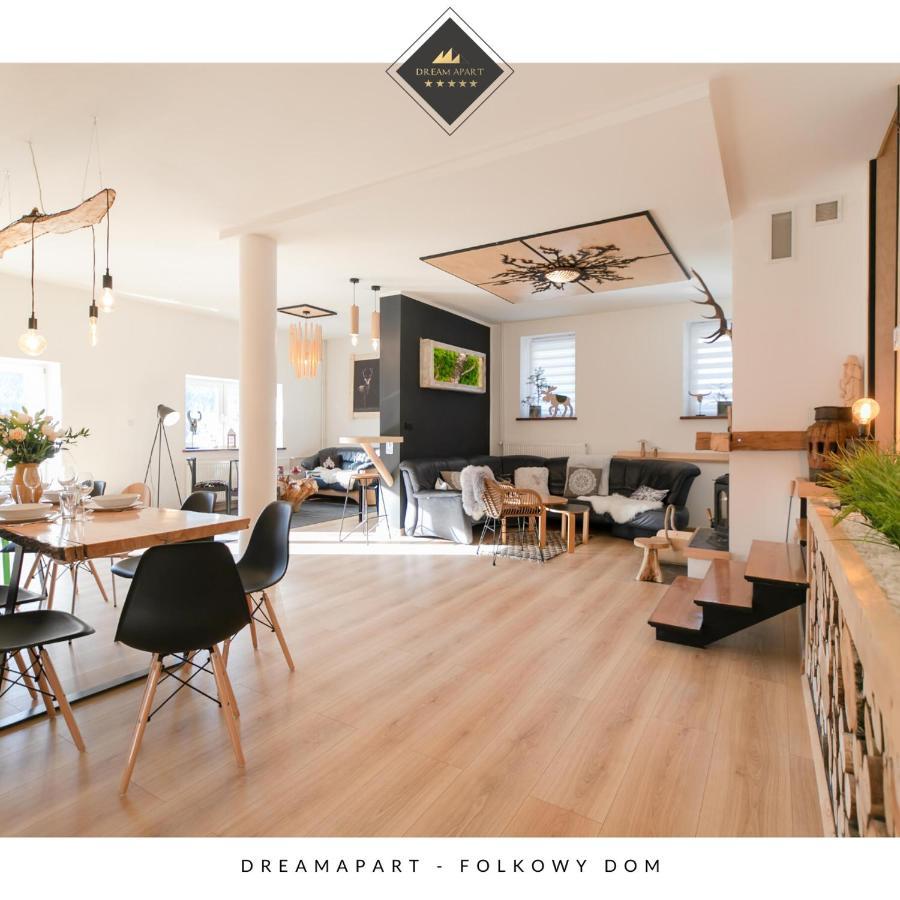 Folkowy Dom Dla 14 Osob Z Sauna I Grillowiskiem - Dream Apart Szczyrk Esterno foto