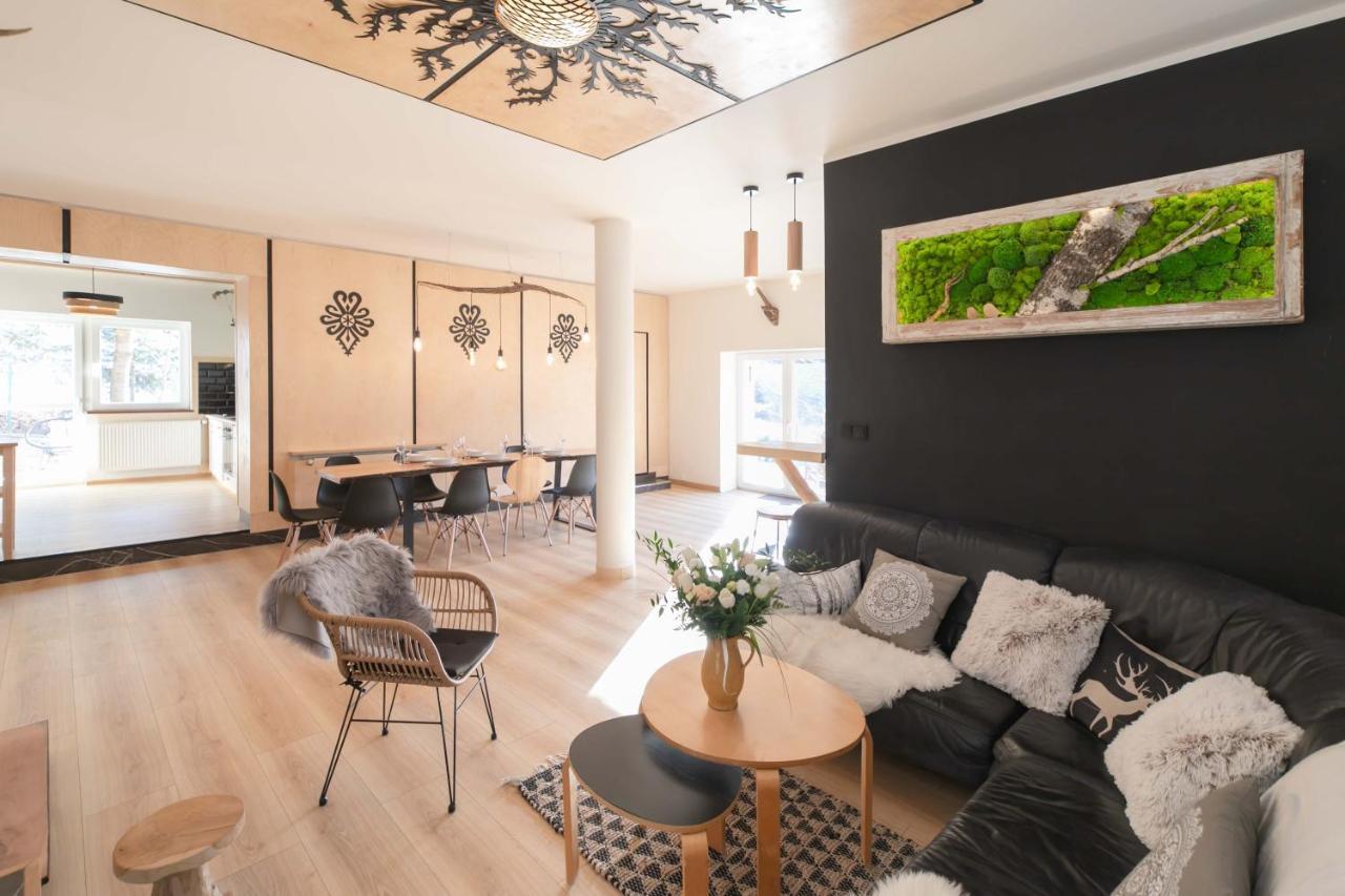 Folkowy Dom Dla 14 Osob Z Sauna I Grillowiskiem - Dream Apart Szczyrk Esterno foto